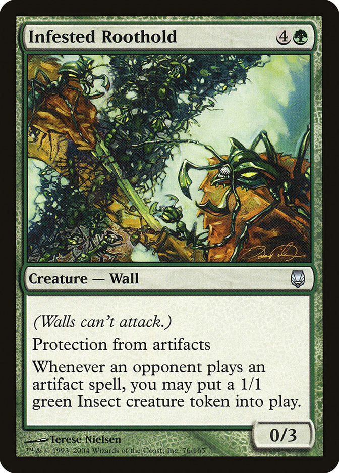 Infested Roothold [Darksteel] (DST 76)