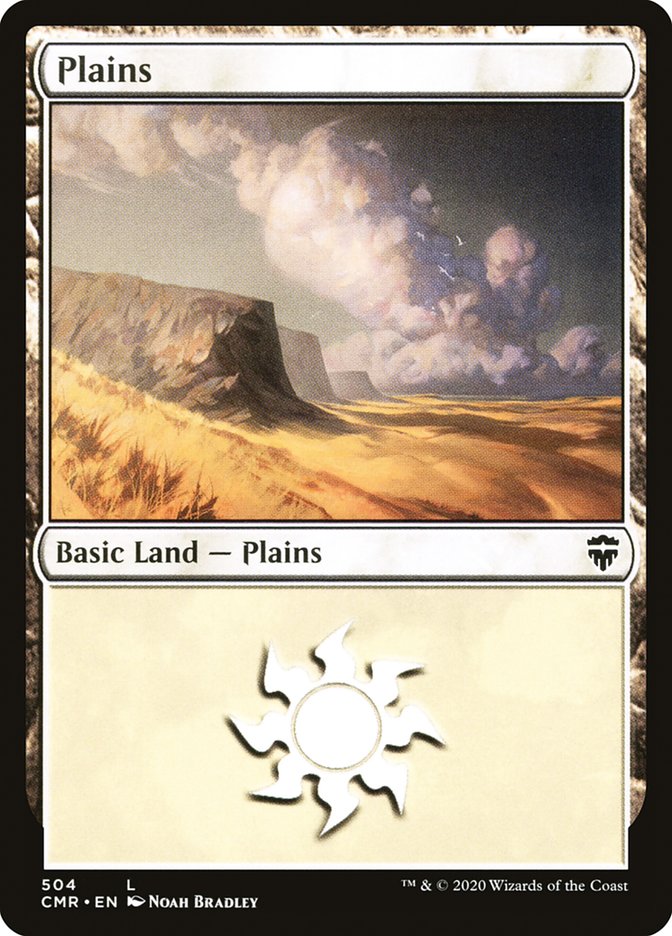 Plains (#504) [Commander Legends] (CMR 504)