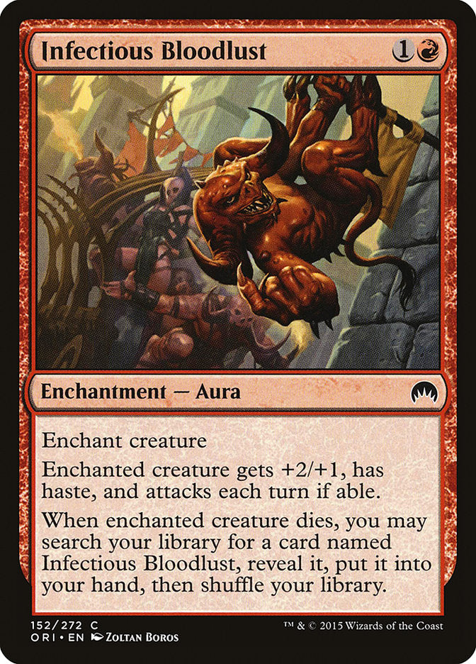 Infectious Bloodlust [Magic Origins] (ORI 152)