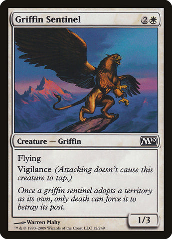 Griffin Sentinel [Magic 2010] (M10 12)
