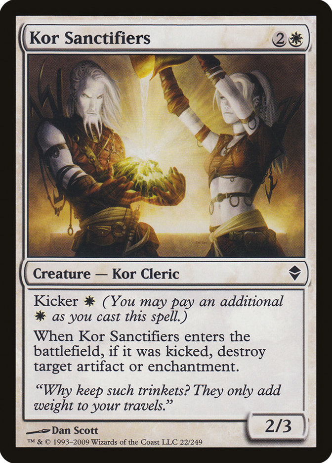 Kor Sanctifiers [Zendikar] (ZEN 22)
