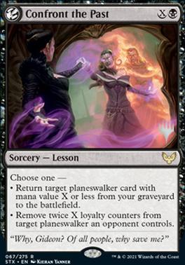 Confront the Past (Promo Pack) [Strixhaven: School of Mages Promos] (PSTX 67)