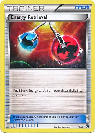 Energy Retrieval (16/30) [Black & White: Trainer Kit]