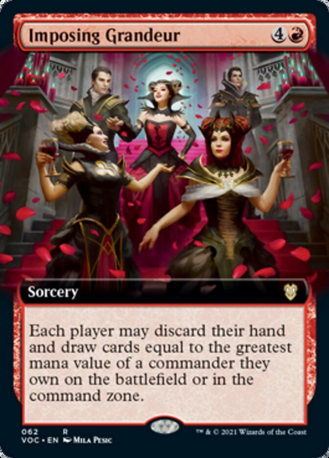 Imposing Grandeur (Extended) [Innistrad: Crimson Vow Commander] (VOC 62)