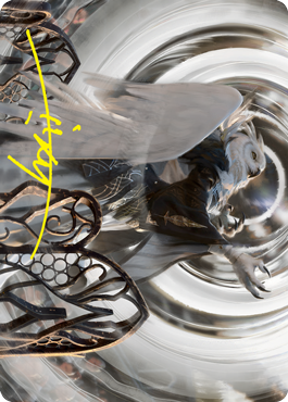 Shaile, Dean of Radiance Art Card (Gold-Stamped Signature) [Strixhaven: School of Mages Art Series] (ASTX 55)