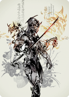 Satoru Umezawa 1 Art Card [Kamigawa: Neon Dynasty Art Series] (ANEO 73)