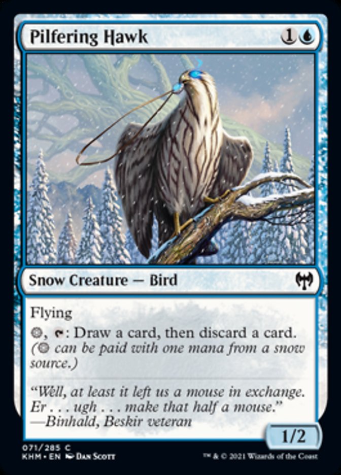 Pilfering Hawk [Kaldheim] (KHM 71)