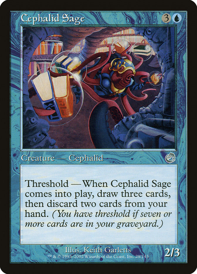Cephalid Sage [Torment] (TOR 29)