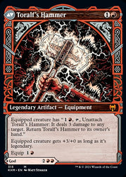 Toralf, God of Fury // Toralf's Hammer (Showcase) [Kaldheim] (KHM 313)