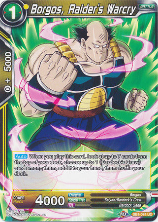 Borgos, Raider's Warcry [DB1-074]