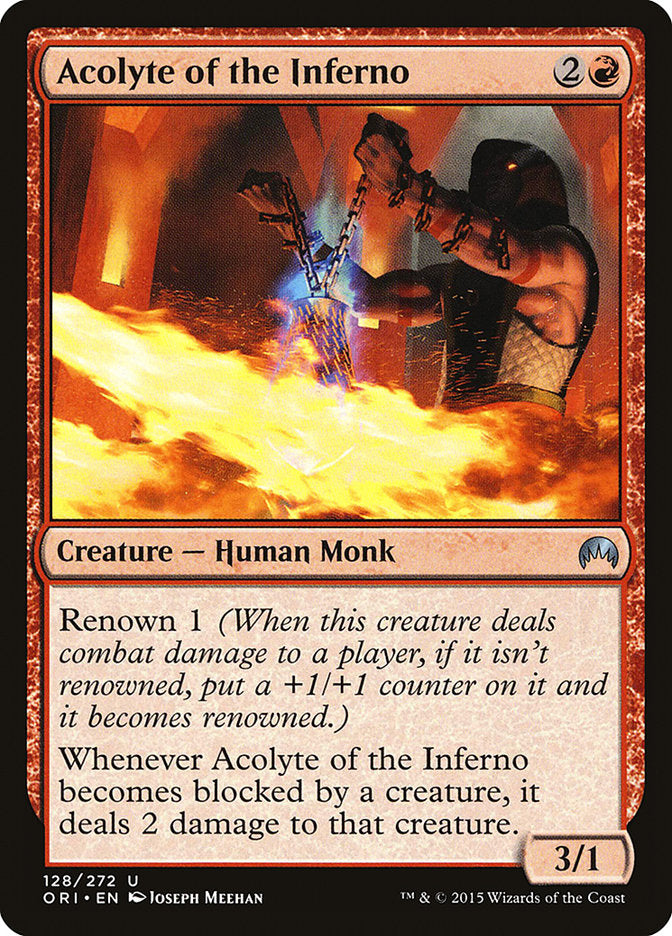Acolyte of the Inferno [Magic Origins] (ORI 128)