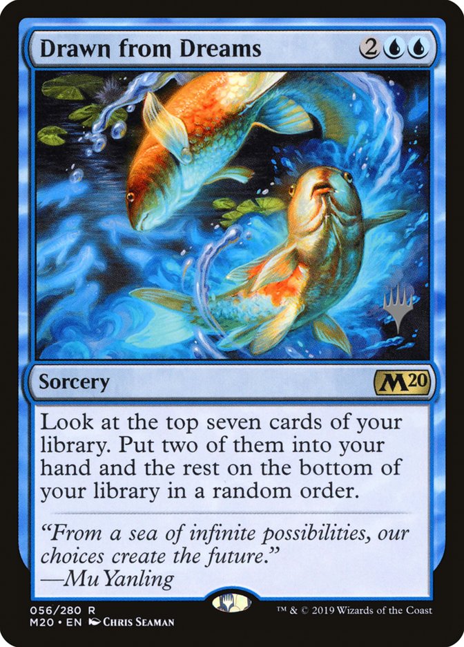 Drawn from Dreams (Promo Pack) [Core Set 2020 Promos] (PM20 56P)