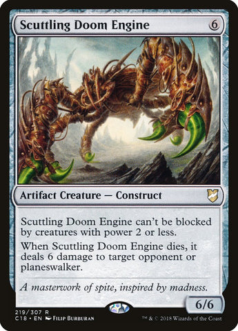 Scuttling Doom Engine [Commander 2018] (C18 219)