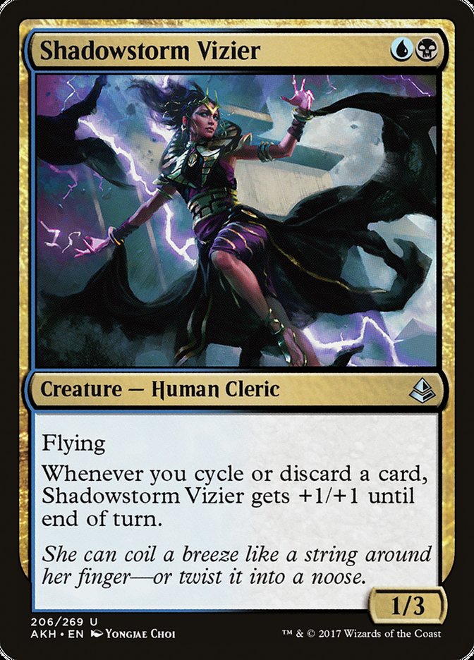 Shadowstorm Vizier [Amonkhet] (AKH 206)