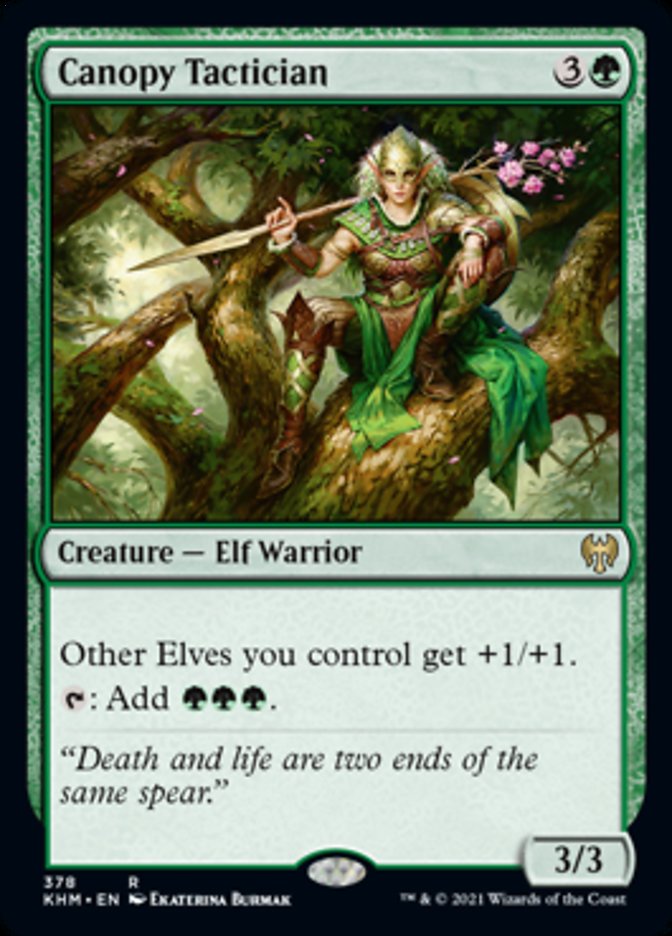 Canopy Tactician [Kaldheim] (KHM 378)