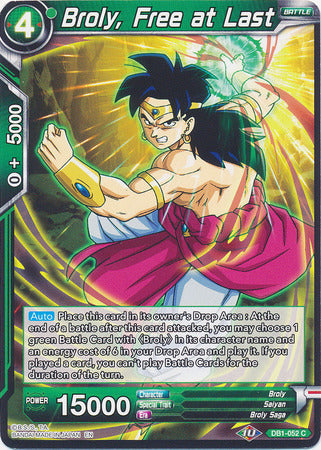 Broly, Free at Last [DB1-052]