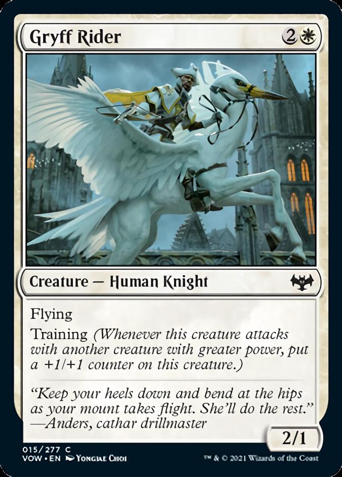 Gryff Rider [Innistrad: Crimson Vow] (VOW 15)