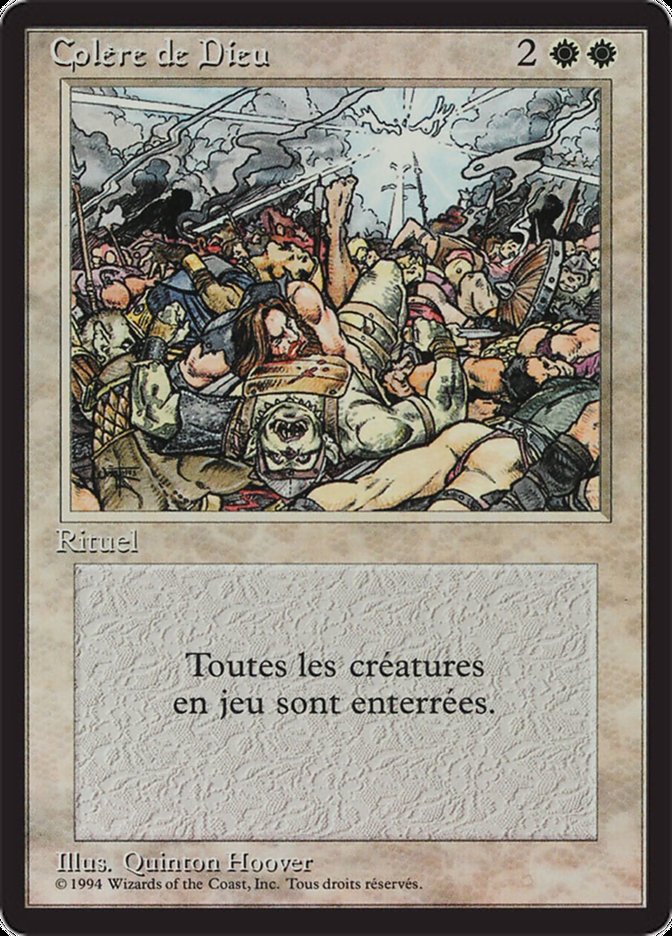 Wrath of God [Foreign Black Border] (FBB 46)
