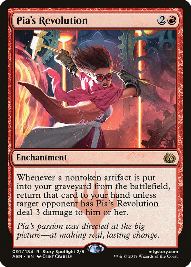 Pia's Revolution [Aether Revolt] (AER 91)