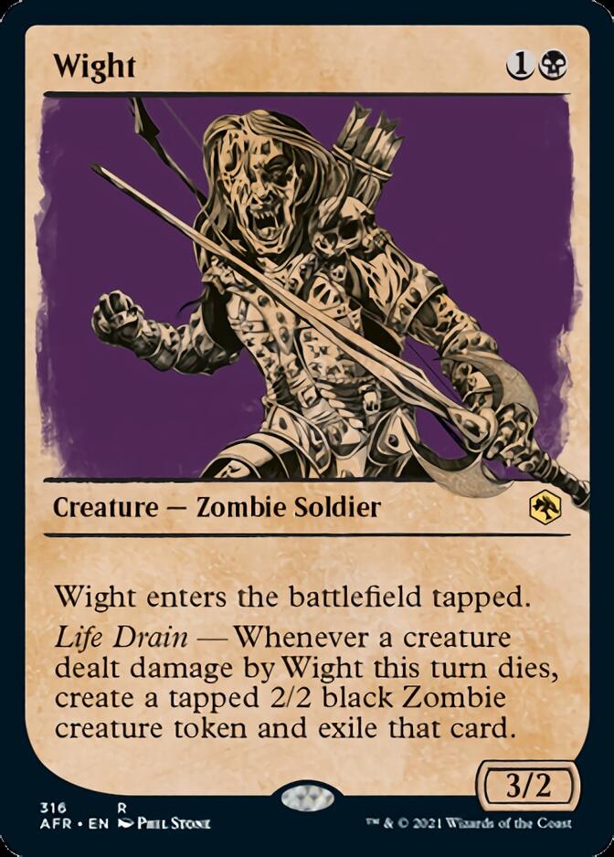 Wight (Showcase) [Dungeons & Dragons: Adventures in the Forgotten Realms] (AFR 316)