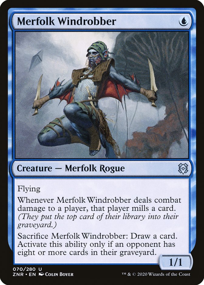 Merfolk Windrobber [Zendikar Rising] (ZNR 70)
