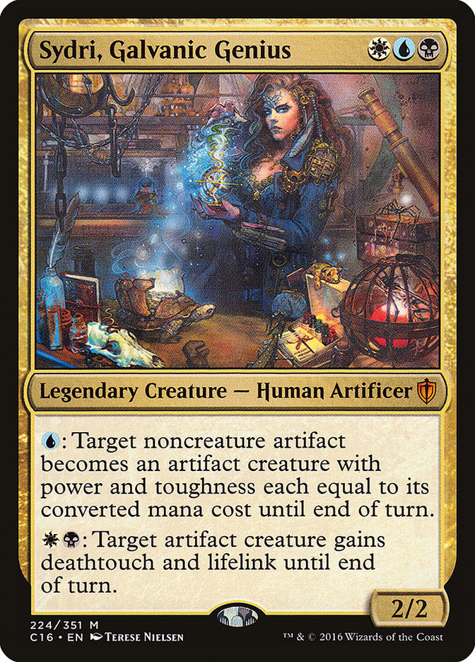 Sydri, Galvanic Genius [Commander 2016] (C16 224)