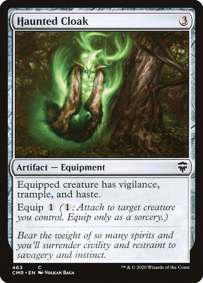Haunted Cloak (463) [Commander Legends] (CMR 463)