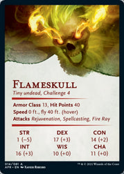 Flameskull Art Card [Dungeons & Dragons: Adventures in the Forgotten Realms Art Series] (AAFR 14)