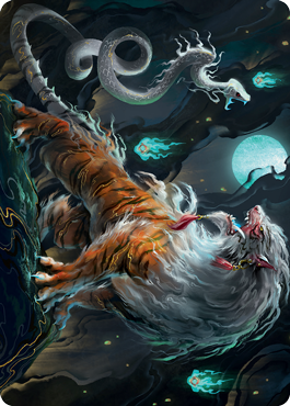 Gloomshrieker Art Card [Kamigawa: Neon Dynasty Art Series] (ANEO 28)