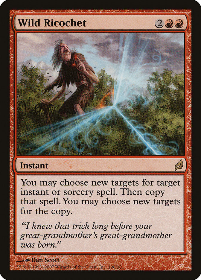 Wild Ricochet [Lorwyn] (LRW 196)