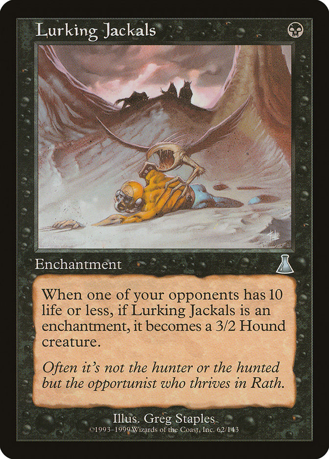 Lurking Jackals [Urza's Destiny] (UDS 62)