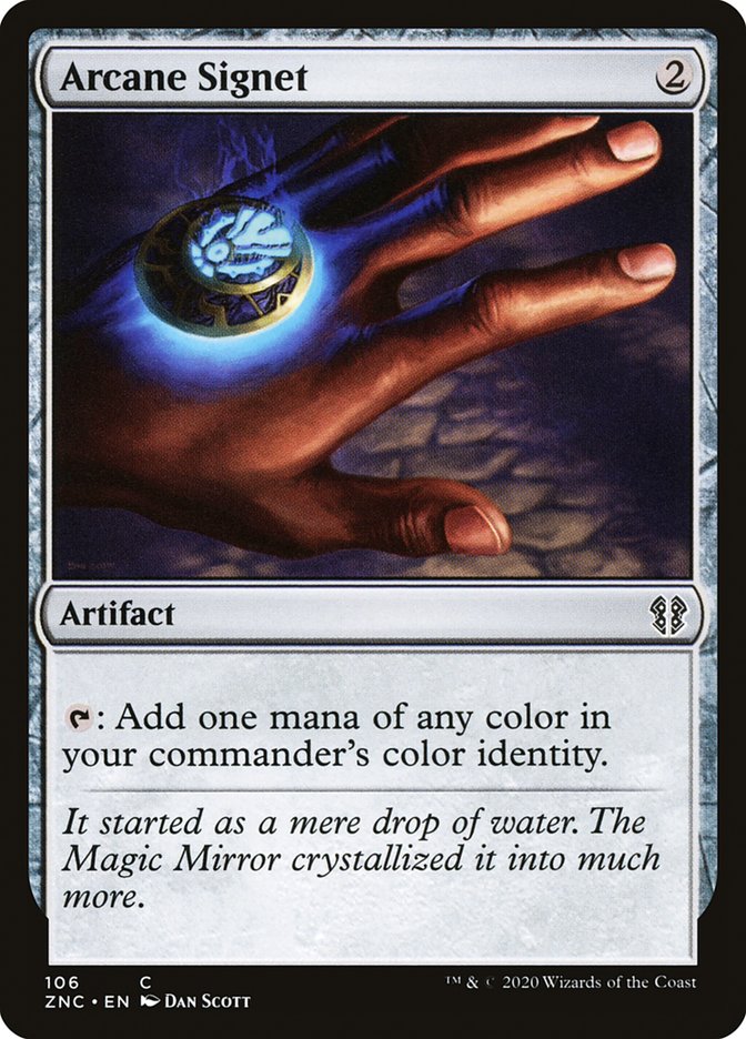 Arcane Signet [Zendikar Rising Commander] (ZNC 106)