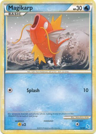 Magikarp (12/30) [HeartGold & SoulSilver: Trainer Kit - Gyarados & Raichu]