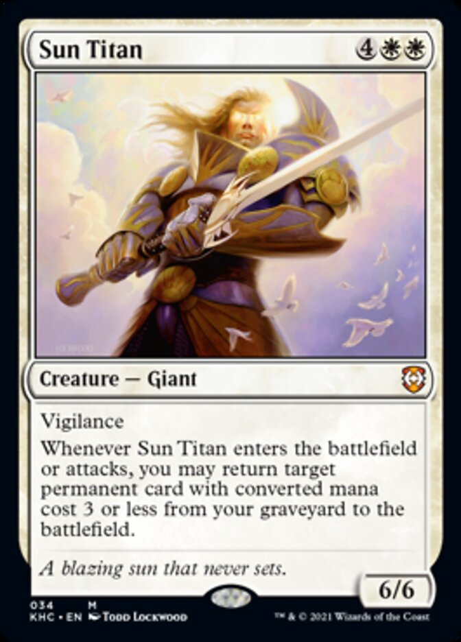 Sun Titan [Kaldheim Commander] (KHC 34)