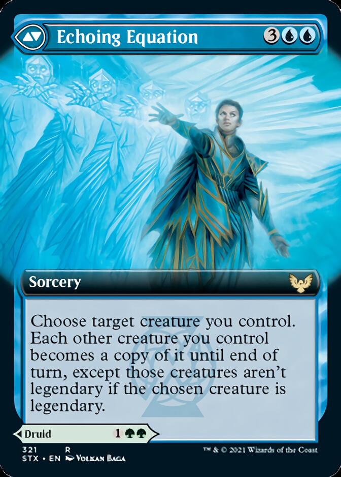 Augmenter Pugilist // Echoing Equation (Extended) [Strixhaven: School of Mages] (STX 321)