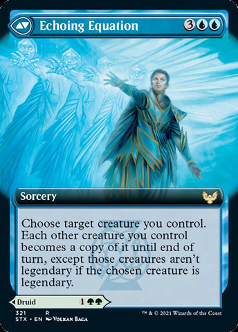 Augmenter Pugilist // Echoing Equation (Extended) [Strixhaven: School of Mages] (STX 321)