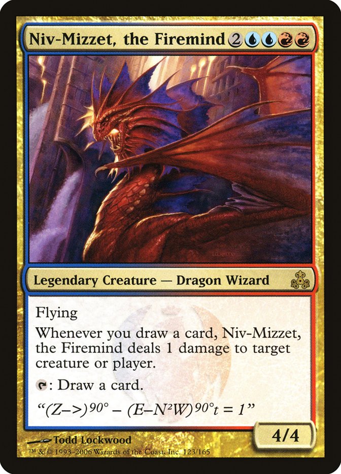 Niv-Mizzet, the Firemind [Guildpact] (GPT 123)