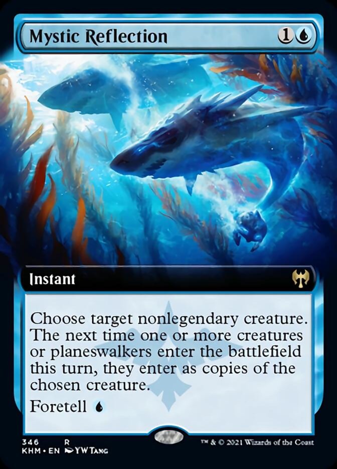 Mystic Reflection (Extended Art) [Kaldheim] (KHM 346)