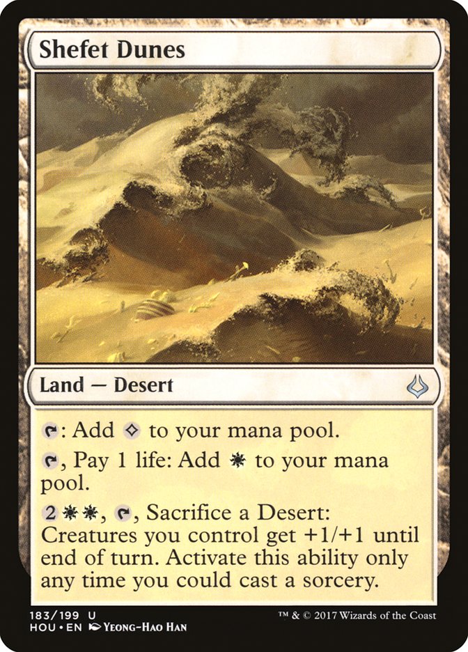 Shefet Dunes [Hour of Devastation] (HOU 183)