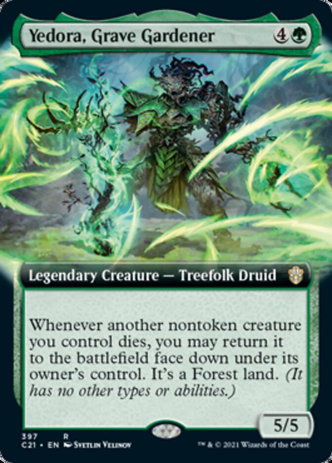 Yedora, Grave Gardener (Extended) [Commander 2021] (C21 397)