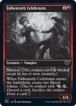 Falkenrath Celebrants [Innistrad: Double Feature] (DBL 423)