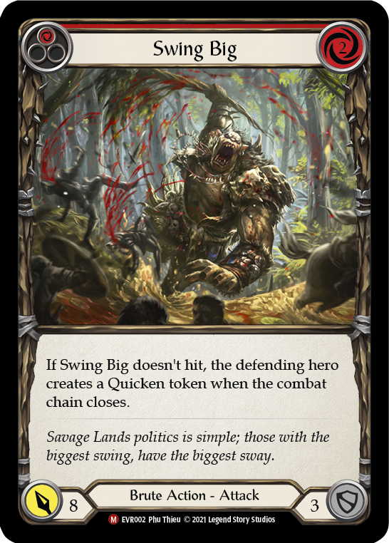 Swing Big [EVR002] 1st Edition Rainbow Foil