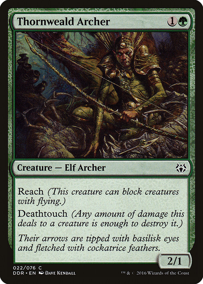 Thornweald Archer [Duel Decks: Nissa vs. Ob Nixilis] (DDR 22)