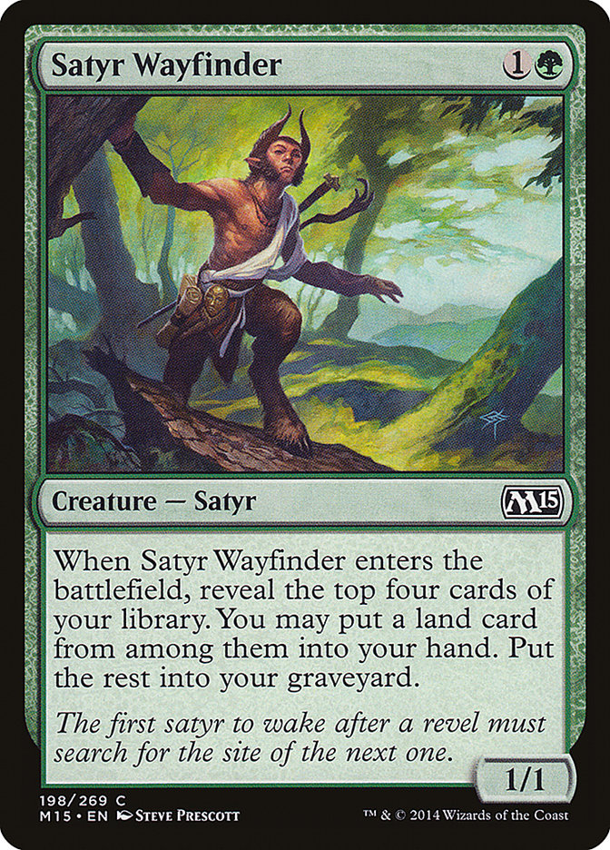 Satyr Wayfinder [Magic 2015] (M15 198)