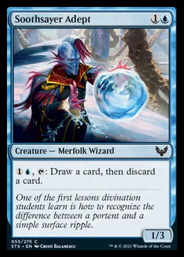 Soothsayer Adept [Strixhaven: School of Mages] (STX 55)