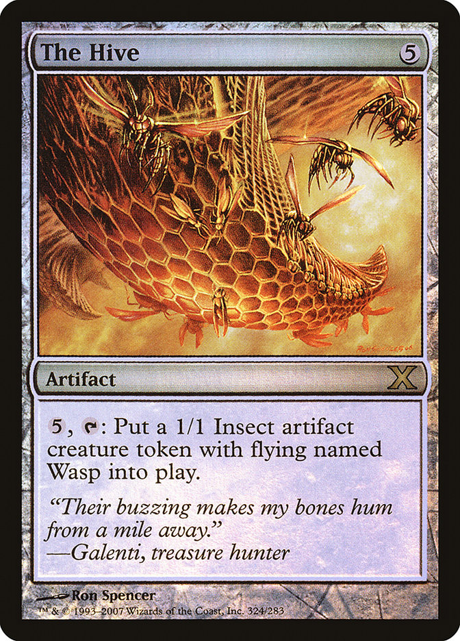 The Hive (Premium Foil) [Tenth Edition] (10E 324)