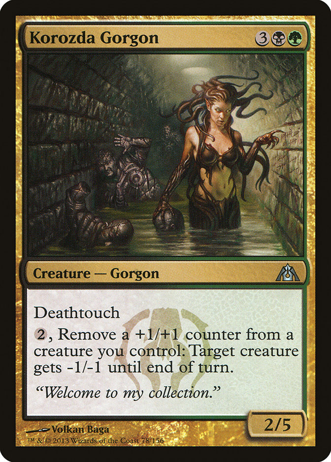 Korozda Gorgon [Dragon's Maze] (DGM 78)