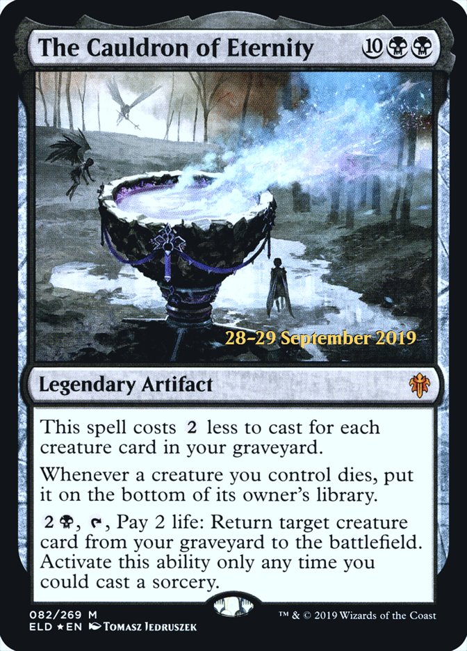 The Cauldron of Eternity  [Throne of Eldraine Prerelease Promos] (PELD 82S)
