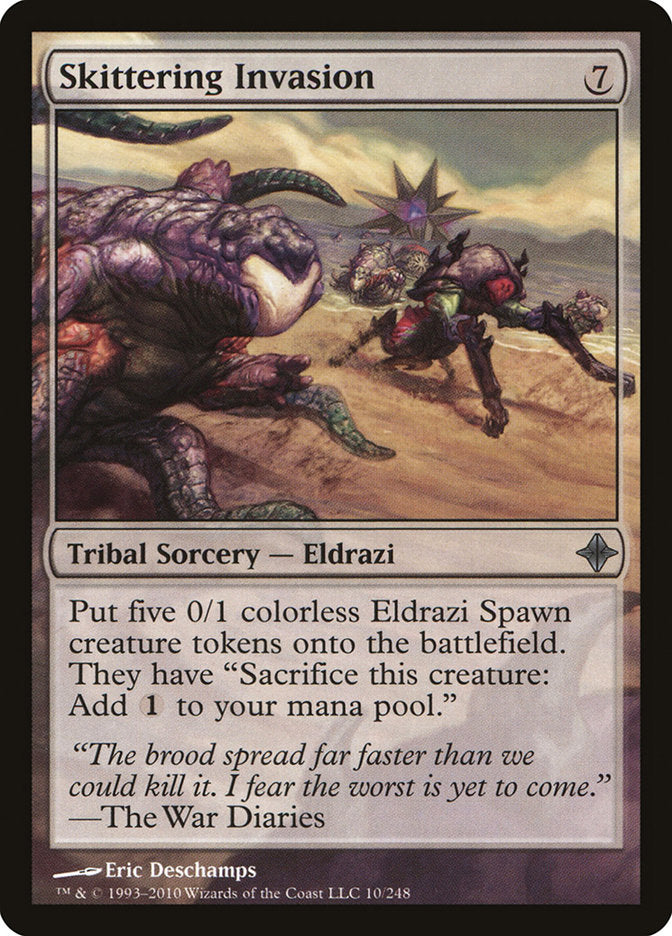 Skittering Invasion [Rise of the Eldrazi] (ROE 10)