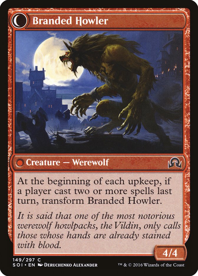 Convicted Killer // Branded Howler [Shadows over Innistrad] (SOI 149)